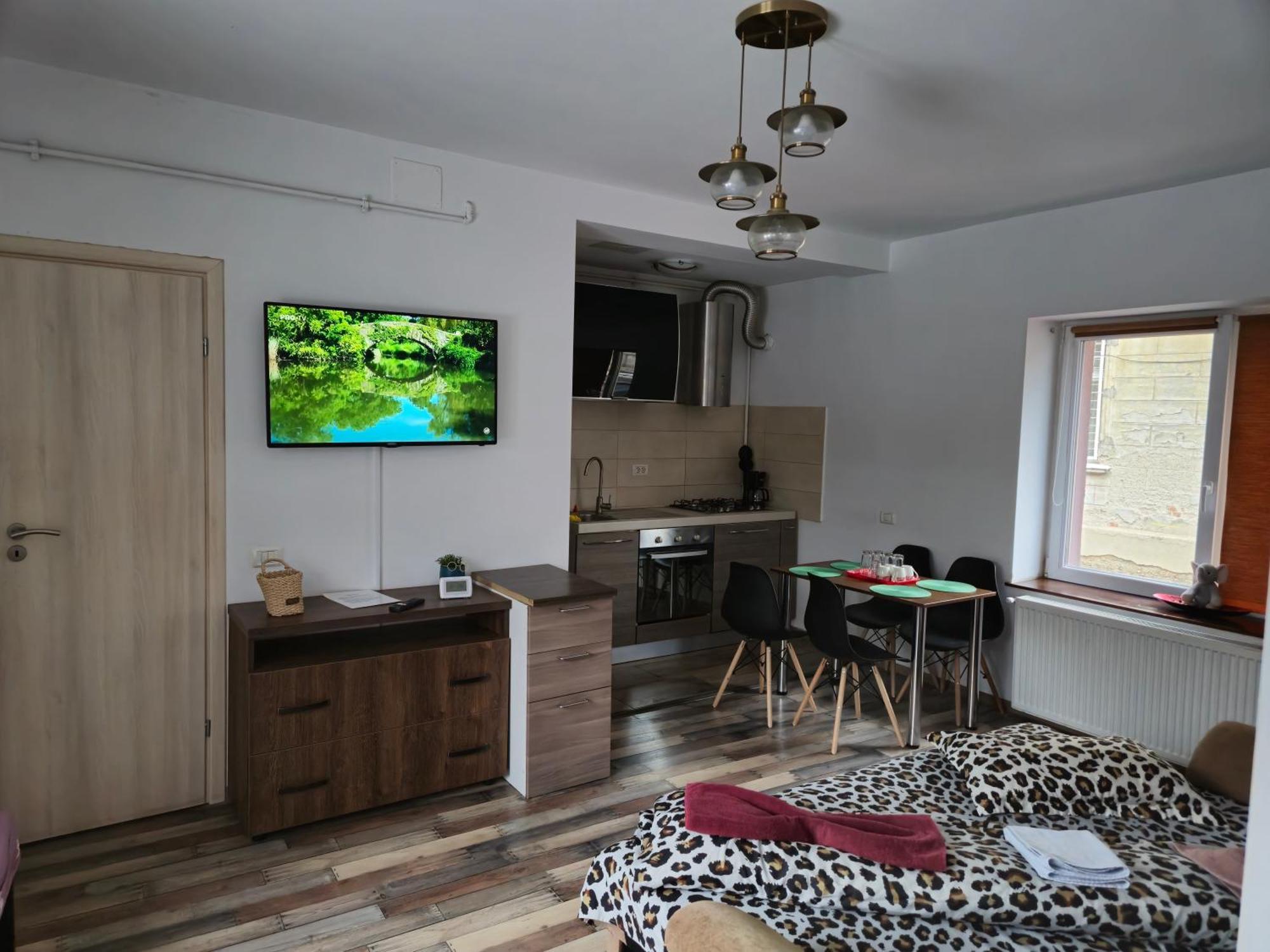 Apartamente De Inchiriat Lucky House 브라쇼브 객실 사진